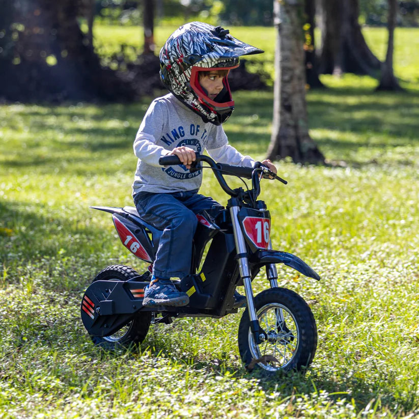 Hiboy DK1 Electric Dirt Bike for Kids Ages 3 10 Blue