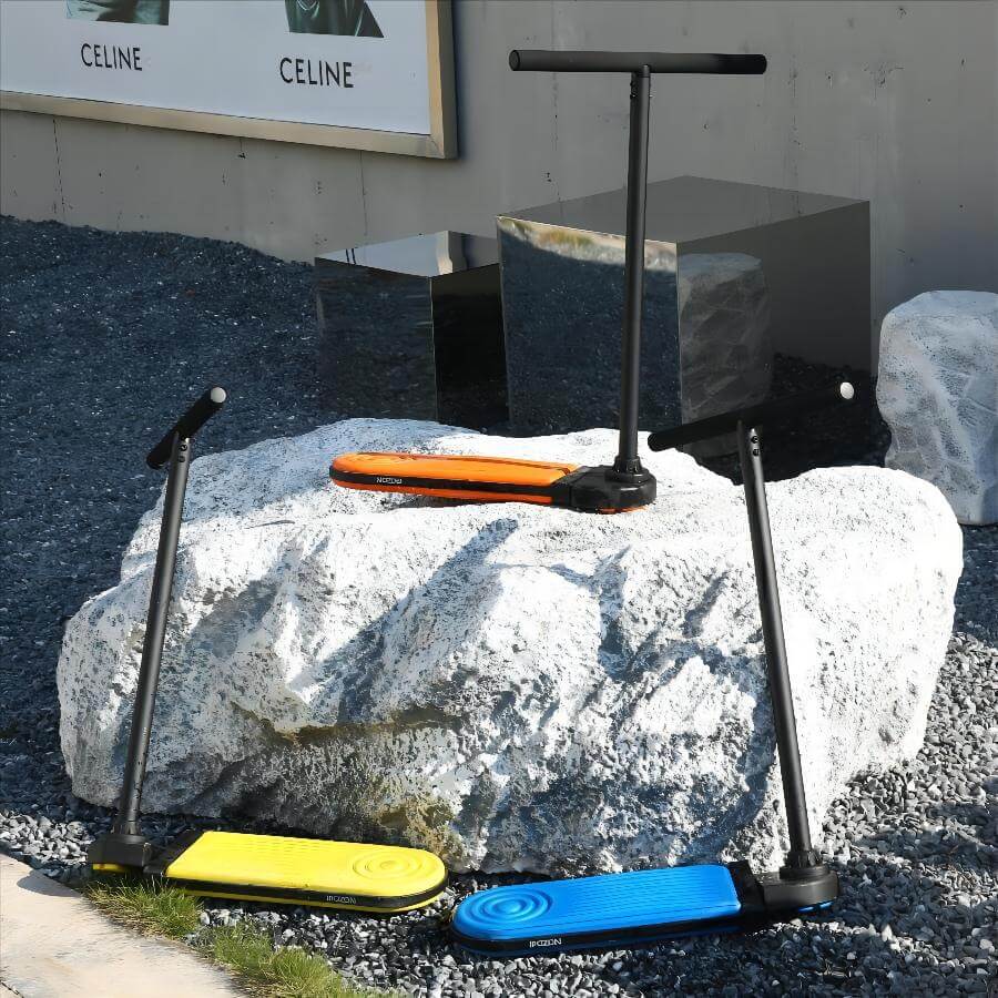 Dual-Axis Trampoline scooter