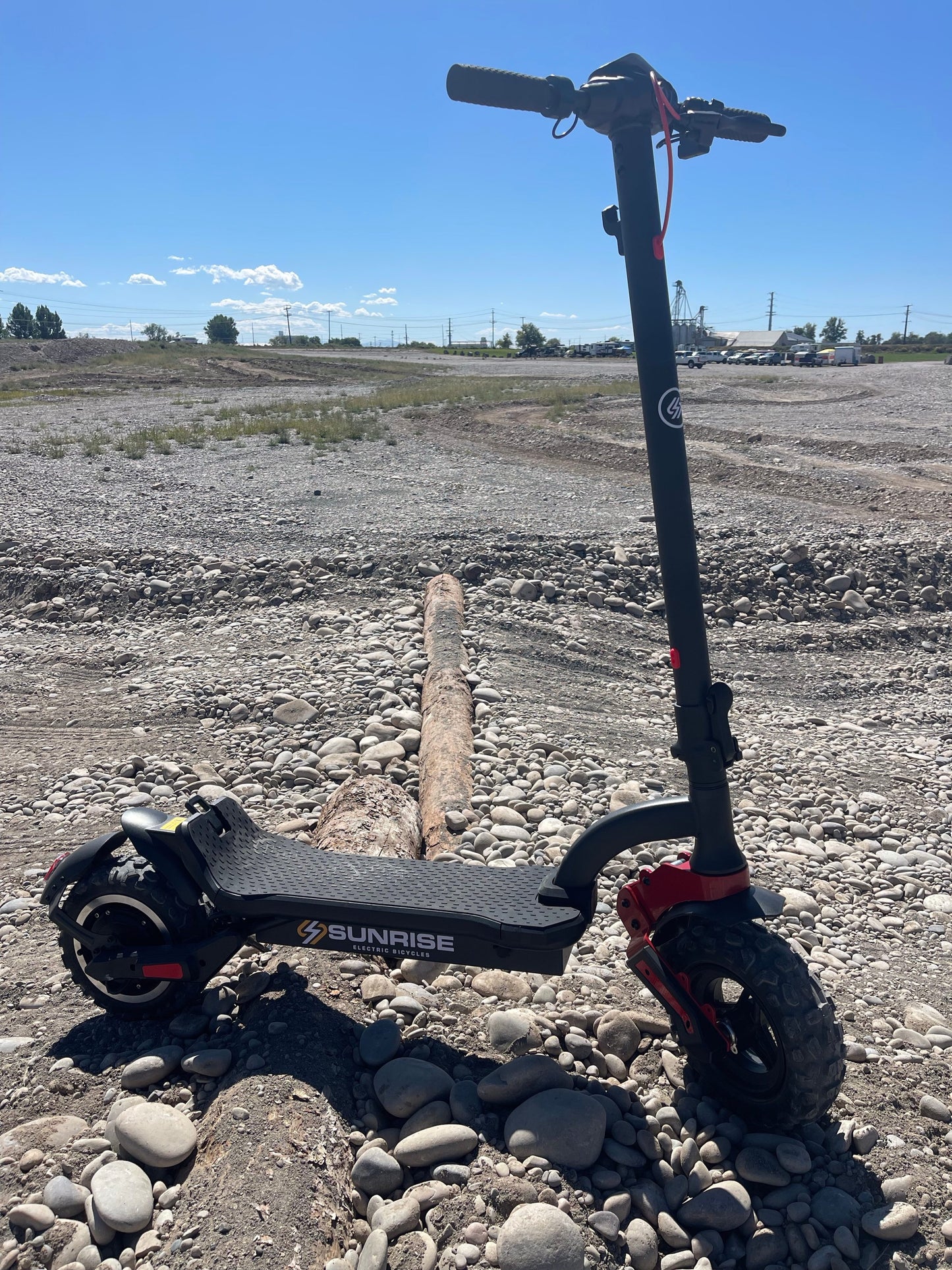 Electric scooter/snowscooter combo