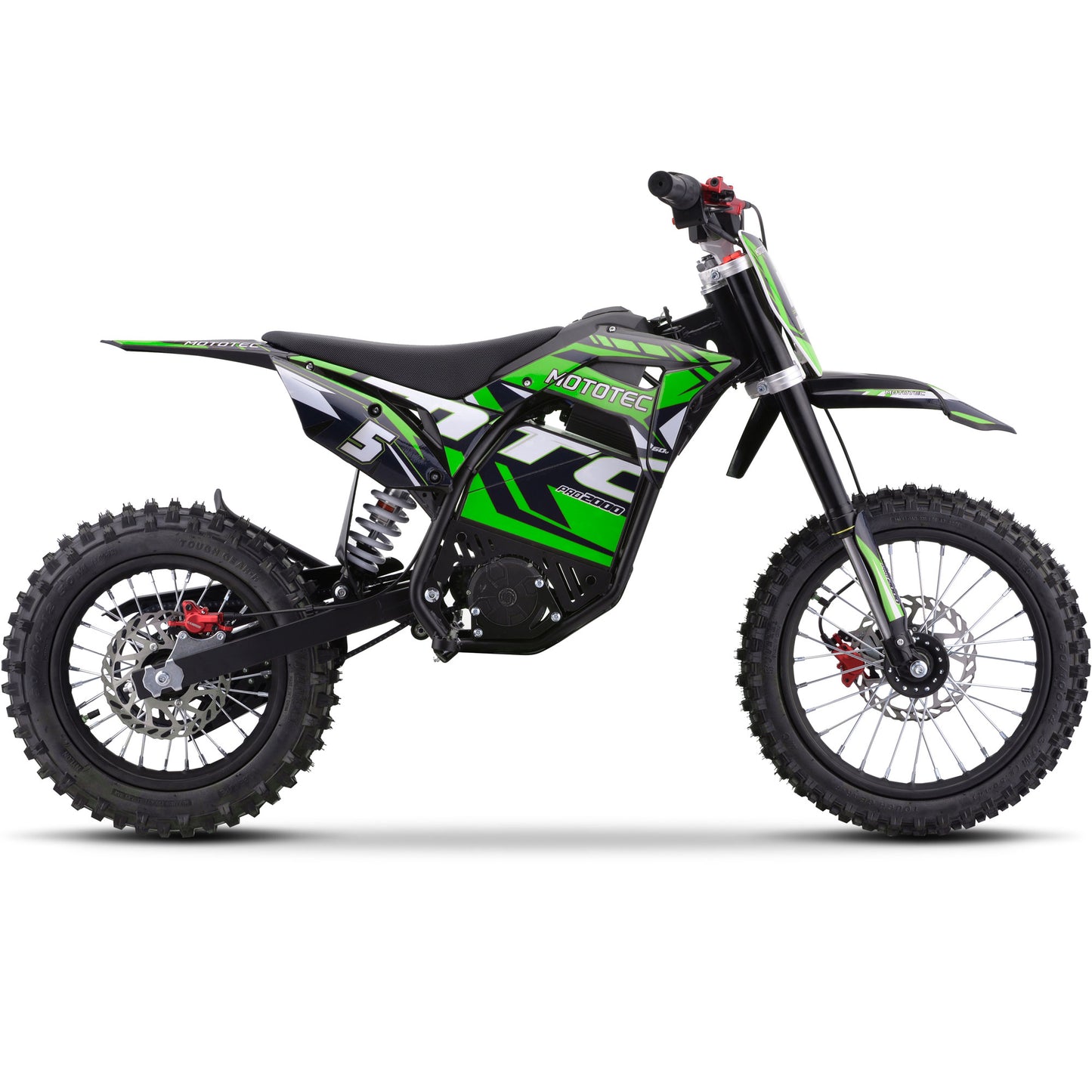 MotoTec 60v Pro Electric Dirt Bike 2000w