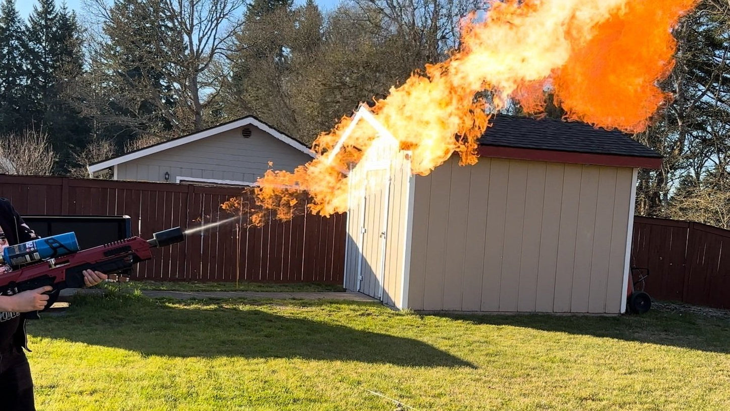Super Scorcher "Not A Flamethrower" SFX Flamethrower - Standard Range
