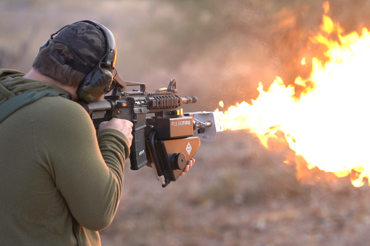Pulsefire UBF; Under Barrel Flamethrower!